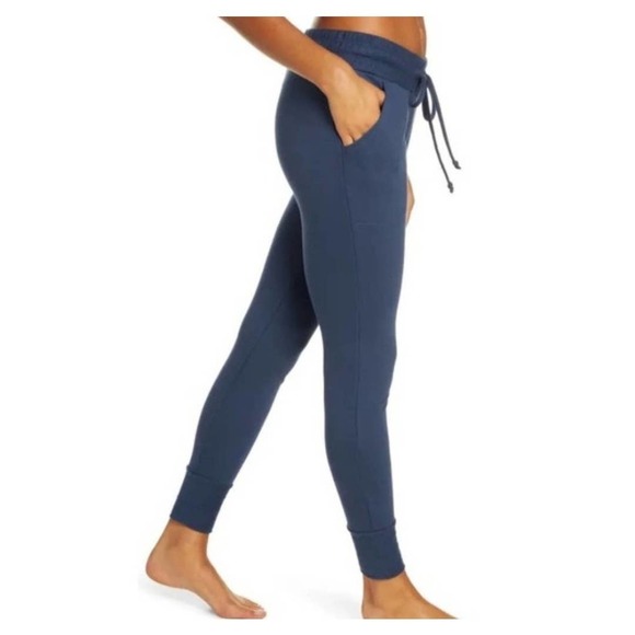 Free People‎ Movement Sunny Skinny Jogger Sweatpants Size Medium Blue - Picture 3 of 16